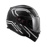 Mũ Bảo Hiểm Fullface Lật Hàm LS2 FF324 Metro chính hãng tại FMG Superstore