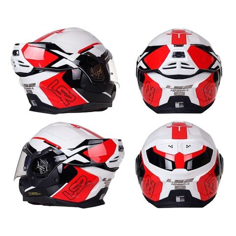 Mũ Bảo Hiểm Fullface Lật Hàm 180 Độ LS2 FF901 Advant X HPFC Metryk tại FMG Superstore