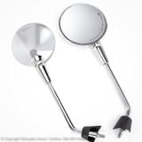 Gương Chiếu Hậu Trái Vespa Primavera mạ Chrome Chính Hãng