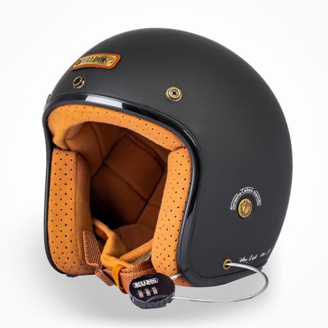 Mũ Bảo Hiểm 3/4 BULLDOG Heli Fiberglass Chính Hãng tại FMG Superstore