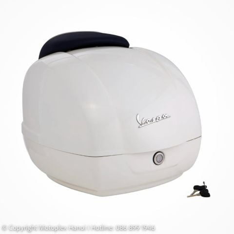 Thùng Đồ 36L Vespa GTS & Vespa GTV - YC White 544 - CM273345 chính hãng tại Motoplex Hanoi