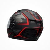 Mũ Bảo Hiểm Fullface Bell Qualifier Stealth Camo Matte Black Red Chính Hãng Nhập Khẩu từ USA tại FMG Superstore