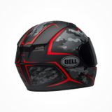 Mũ Bảo Hiểm Fullface Bell Qualifier Stealth Camo Matte Black Red Chính Hãng Nhập Khẩu từ USA tại FMG Superstore