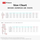 Size Quần Bảo Hộ Moto RS Taichi RSY269 Kompass Air Pants chính hãng tại FMG Superstore | Motoplex Hanoi