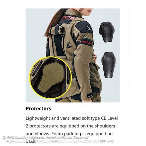 Áo Bảo Hộ Moto RS Taichi RSJ729 Drymaster Kompass All Season Jacket chính hãng tại FMG Superstore | Motoplex Hanoi