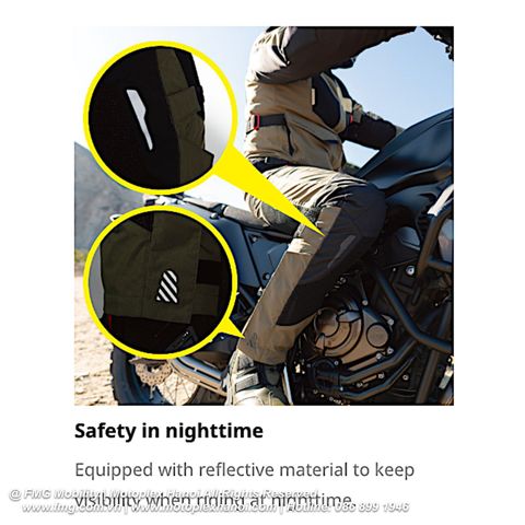 Quần Bảo Hộ Moto RS Taichi RSY269 Kompass Air Pants chính hãng tại FMG Superstore | Motoplex Hanoi