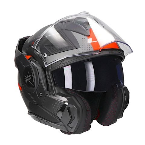 Mũ Bảo Hiểm Fullface Lật Hàm 180 Độ LS2 FF901 Advant X HPFC Oblivion