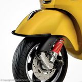 Khung Bảo Vệ Chắn Bùn Trước Màu Đen Mờ Vespa GTS, Vespa GTV Chính Hãng
