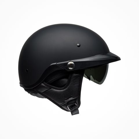 Mũ Bảo Hiểm nửa đầu Bell Pit Boss Gloss Black Chính Hãng Nhập Khẩu từ USA