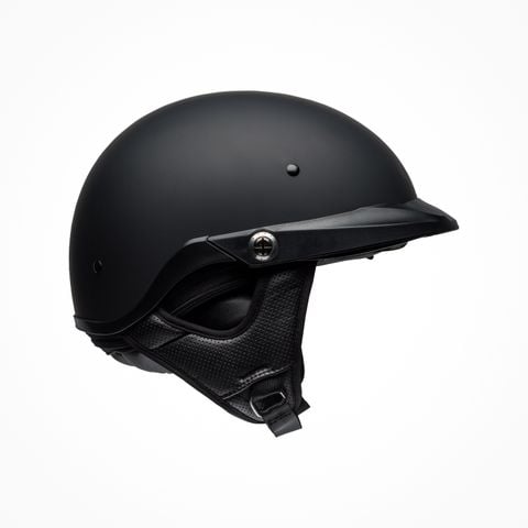 Mũ Bảo Hiểm nửa đầu Bell Pit Boss Gloss Black Chính Hãng Nhập Khẩu từ USA