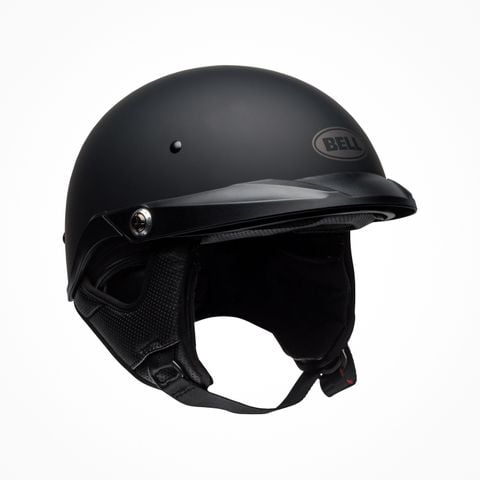 Mũ Bảo Hiểm nửa đầu Bell Pit Boss Gloss Black Chính Hãng Nhập Khẩu từ USA