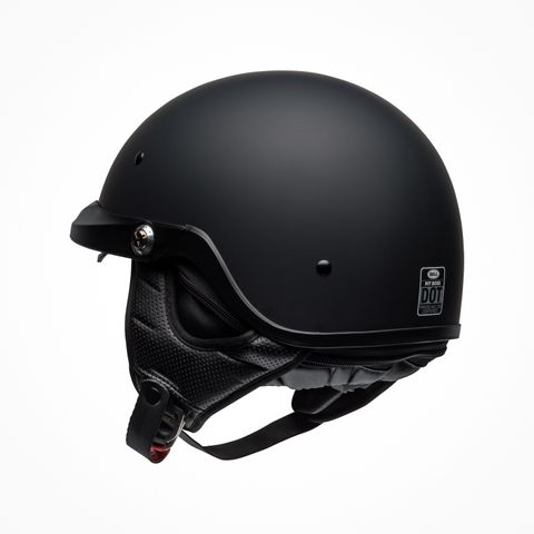 Mũ Bảo Hiểm nửa đầu Bell Pit Boss Gloss Black Chính Hãng Nhập Khẩu từ USA