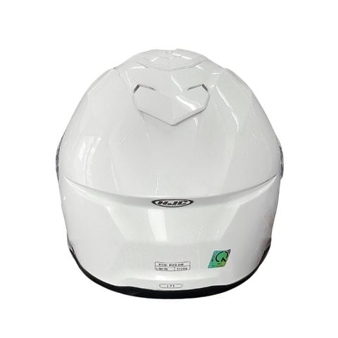 Mũ Bảo Hiểm Fullface HJC i71 Solid Pearl White chính hãng tại FMG Mobility | Motoplex Hanoi