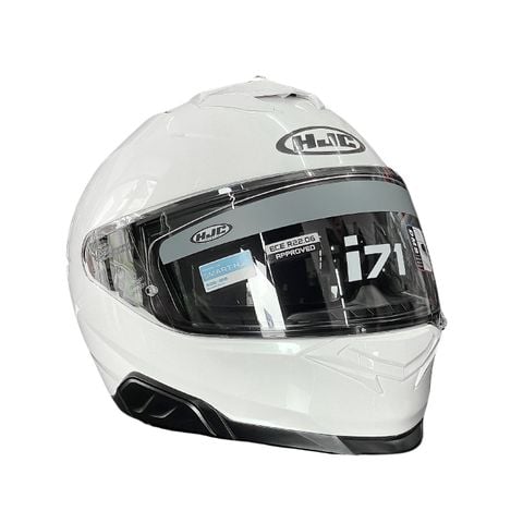 Mũ Bảo Hiểm Fullface HJC i71 Solid Pearl White chính hãng tại FMG Mobility | Motoplex Hanoi