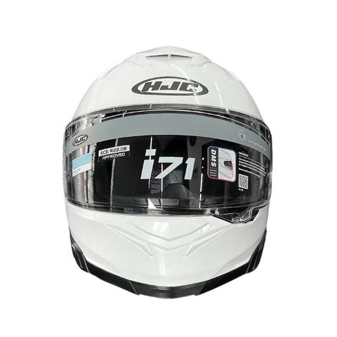 Mũ Bảo Hiểm Fullface HJC i71 Solid Pearl White chính hãng tại FMG Mobility | Motoplex Hanoi