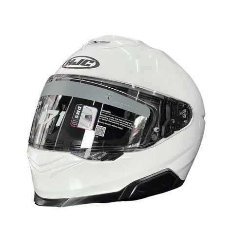 Mũ Bảo Hiểm Fullface HJC i71 Solid Pearl White chính hãng tại FMG Mobility | Motoplex Hanoi