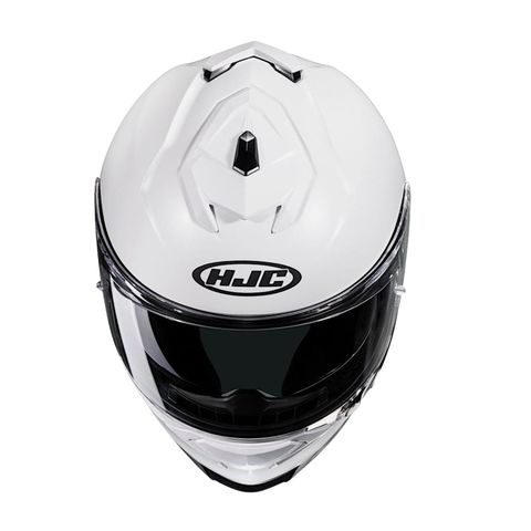 Mũ Bảo Hiểm Fullface HJC i71 Solid Pearl White chính hãng tại FMG Mobility | Motoplex Hanoi