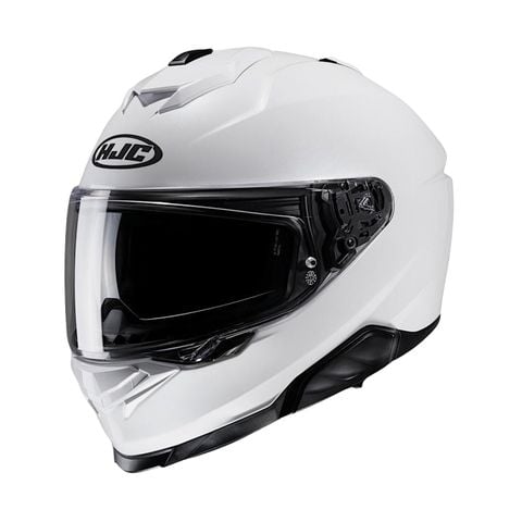 Mũ Bảo Hiểm Fullface HJC i71 Solid Pearl White chính hãng tại FMG Mobility | Motoplex Hanoi