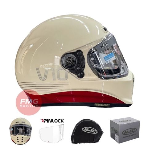 Mũ Bảo Hiểm Fullface HJC V10 Tami chính hãng tại FMG Mobility | FMG Superstore | Motoplex Hanoi