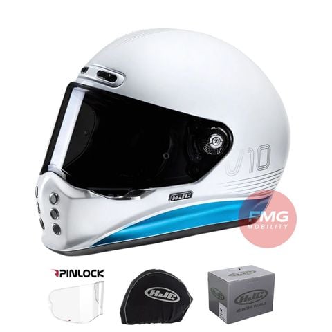 Mũ Bảo Hiểm Fullface HJC V10 Tami chính hãng tại FMG Mobility | FMG Superstore | Motoplex Hanoi