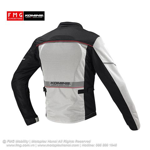Áo Bảo Hộ Moto Komine JK-1171 Protect Full Mesh Jacket Zimon