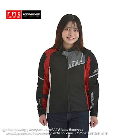 Áo Bảo Hộ Moto Komine JK-1171 Protect Full Mesh Jacket Zimon
