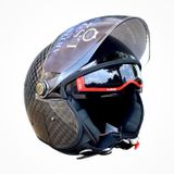 Mũ Bảo Hiểm 3/4 LS2 OF597 Cabrio Carbon chính hãng tại Motoplex Hanoi
