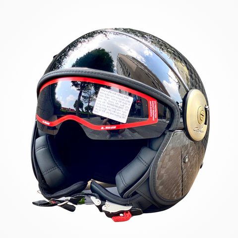 Mũ Bảo Hiểm 3/4 LS2 OF597 Cabrio Carbon chính hãng tại Motoplex Hanoi