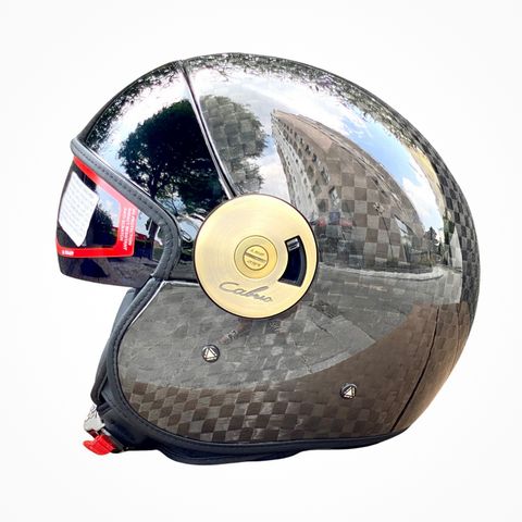 Mũ Bảo Hiểm 3/4 LS2 OF597 Cabrio Carbon chính hãng tại Motoplex Hanoi