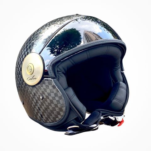 Mũ Bảo Hiểm 3/4 LS2 OF597 Cabrio Carbon chính hãng tại Motoplex Hanoi