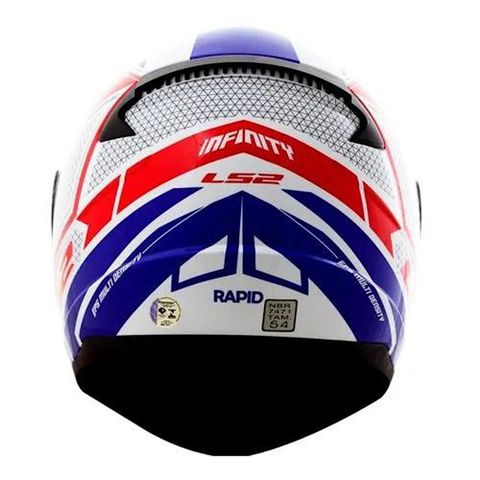 Mũ Bảo Hiểm Fullface LS2 FF353 Rapid Infinity chính hãng tại FMG Superstore