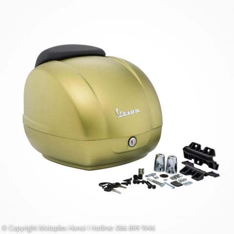 Thùng Đồ 36L Vespa GTS, Vespa GTV - Green Matte Verde Ambizioso V03 - Cm273382 Chính Hãng tại Motoplex Hanoi
