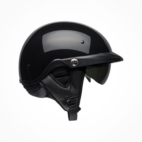 Mũ Bảo Hiểm nửa đầu Bell Pit Boss Gloss Black Chính Hãng Nhập Khẩu từ USA