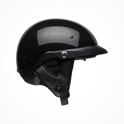 Mũ Bảo Hiểm nửa đầu Bell Pit Boss Gloss Black Chính Hãng Nhập Khẩu từ USA