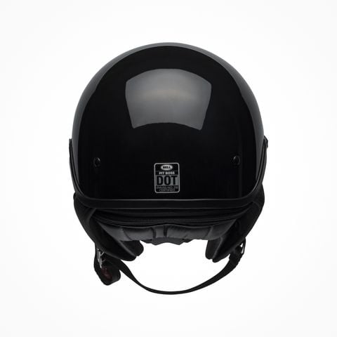 Mũ Bảo Hiểm nửa đầu Bell Pit Boss Gloss Black Chính Hãng Nhập Khẩu từ USA