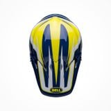 Mũ Bảo Hiểm Fullface Offroad Bell MX-9 MIPS Spark Gloss Blue/Yellow Chính Hãng USA có sẵn tại FMG Superstore