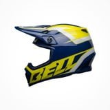 Mũ Bảo Hiểm Fullface Offroad Bell MX-9 MIPS Spark Gloss Blue/Yellow Chính Hãng USA có sẵn tại FMG Superstore