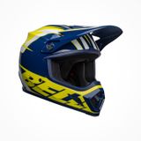 Mũ Bảo Hiểm Fullface Offroad Bell MX-9 MIPS Spark Gloss Blue/Yellow Chính Hãng USA có sẵn tại FMG Superstore