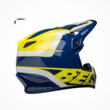 Mũ Bảo Hiểm Fullface Offroad Bell MX-9 MIPS Spark Gloss Blue/Yellow Chính Hãng USA có sẵn tại FMG Superstore