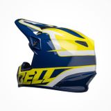 Mũ Bảo Hiểm Fullface Offroad Bell MX-9 MIPS Spark Gloss Blue/Yellow Chính Hãng USA có sẵn tại FMG Superstore