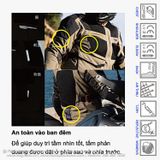 Áo Bảo Hộ Moto RS Taichi RSJ340 Kompass Air Jacket chính hãng tại FMG Superstore | Motoplex Hanoi