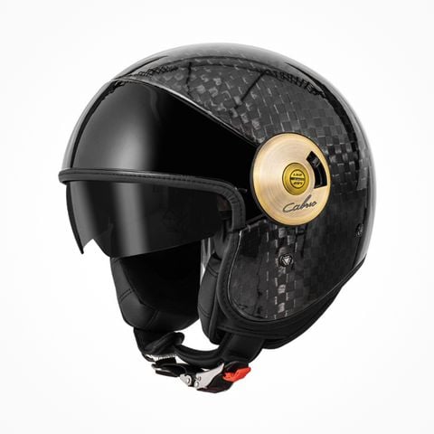 Mũ Bảo Hiểm 3/4 LS2 OF597 Cabrio Carbon chính hãng tại Motoplex Hanoi