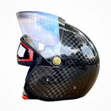 Mũ Bảo Hiểm 3/4 LS2 OF597 Cabrio Carbon chính hãng tại Motoplex Hanoi