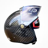Mũ Bảo Hiểm 3/4 LS2 OF597 Cabrio Carbon chính hãng tại Motoplex Hanoi