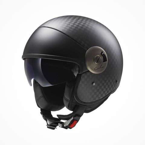 Mũ Bảo Hiểm 3/4 LS2 OF597 Cabrio Carbon chính hãng tại Motoplex Hanoi