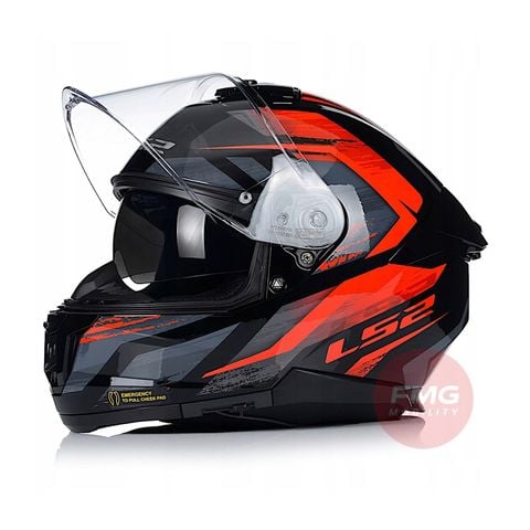 Mũ Bảo Hiểm Fullface LS2 FF808 Stream 2 Fury chính hãng tại FMG Mobility | FMG Superstore | Motoplex Hanoi