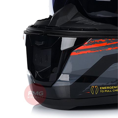 Mũ Bảo Hiểm Fullface LS2 FF808 Stream 2 Fury chính hãng tại FMG Mobility | FMG Superstore | Motoplex Hanoi