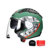 Mũ Bảo Hiểm 3/4 2 Kính LS2 OF600 Copter chính hãng tại FMG Superstore