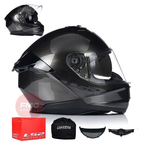Mũ Bảo HIểm Fullface LS2 FF808 Stream 2 Jeans Titanium chính hãng tại FMG Mobility | FMG Superstore | Motoplex Hanoi