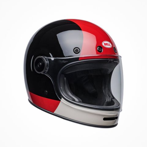 Mũ Bảo Hiểm Fullface Bell Bullitt Blazon Burgundy